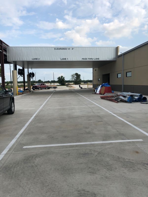 Carport Port Awning - Vinyl RTA Lettering